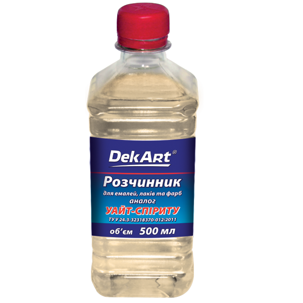 Розчинник для емалей, лаків та фарб DEKART - 0,85 л.